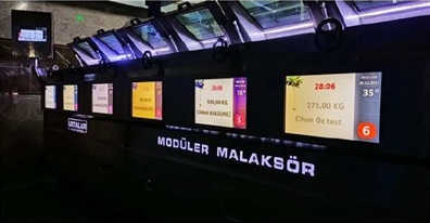 Malaksör takip ekranı ve üretim bilgileri