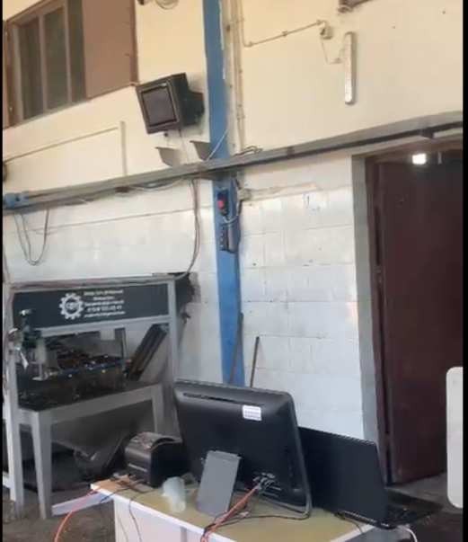 Giriş tartım duvar ekranı